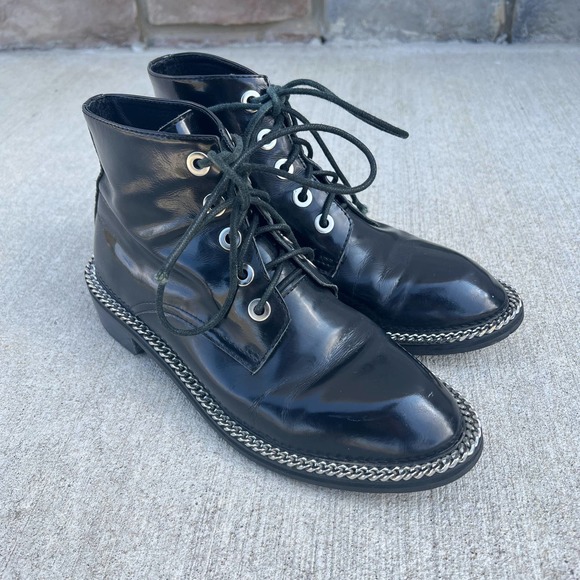 Sandro Shoes - Sandro Audrey Chain Boots